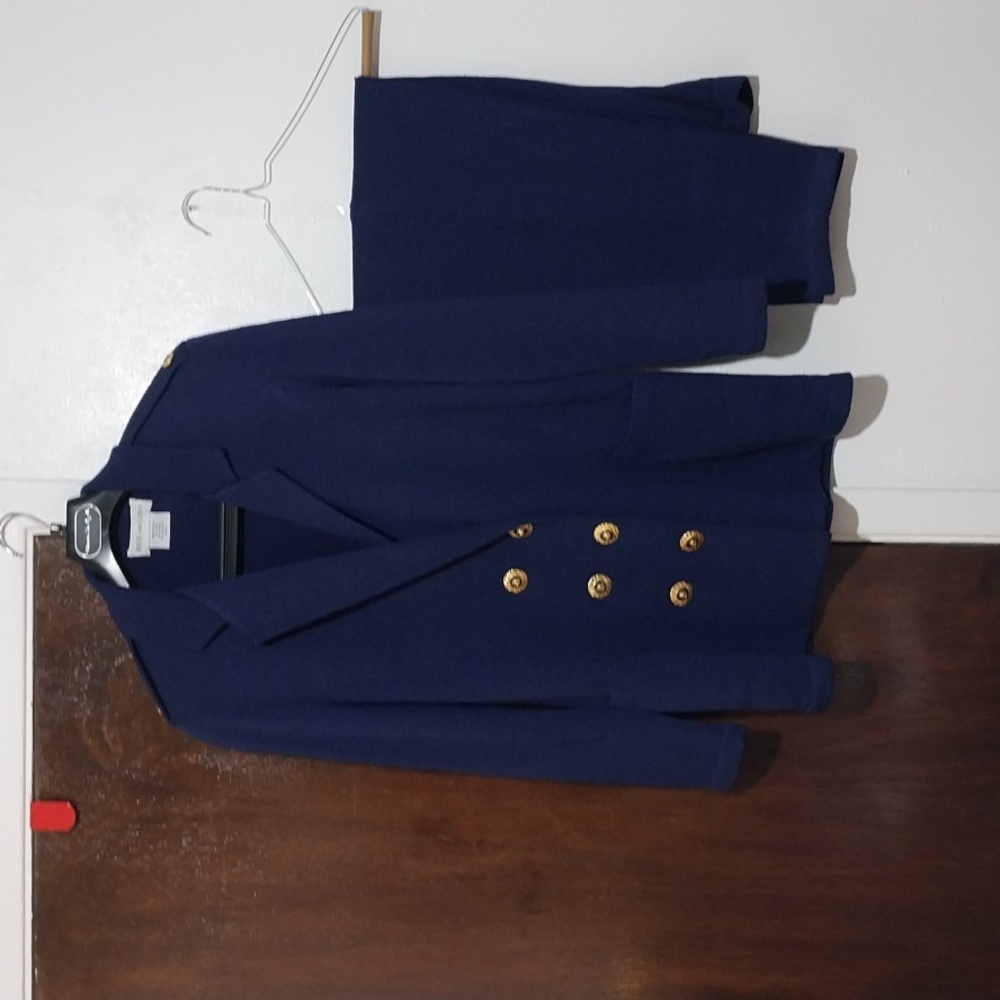 RICH & LEVY  wool sweater 2pc vgt Pants suie.